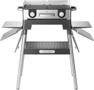 Електрогриль WMF Lono Master-Grill, 50x28 см, з регульованими зонами нагріву, нержавіюча сталь, для барбекю на вулиці