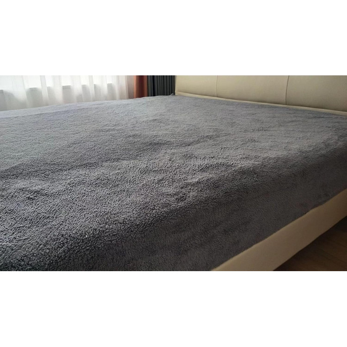 Наволочки John Aird Teddy-Fleece сірі 50x75 см, 1 пара, м'які флісові для подушок
