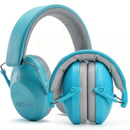 Дитячі захисні навушники ISOtunes Junior Defender для концертів, феєрверків та спортивних заходів, сині