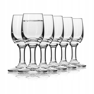 Стопки для горілки Krosno Epicure, прозорі, 35 мл, 6 шт.