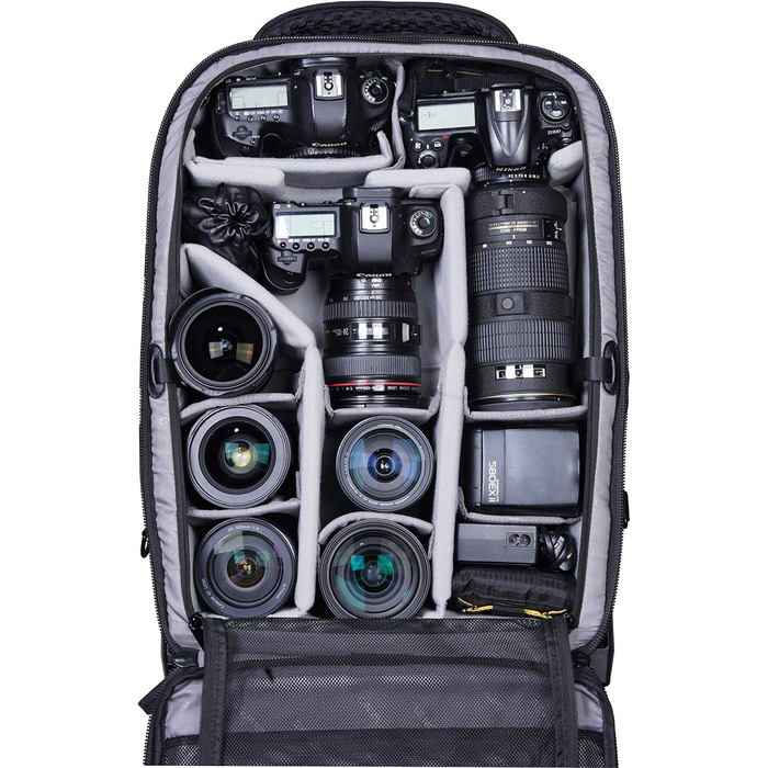 Рюкзак Vanguard Veo Select 37BRM GR для фотообладнання, зелений (чорний, 59T) - рюкзак та trolley