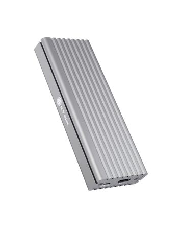 Зовнішній корпус для M.2 PCIe SSD ICY BOX IB-1817M-C31, USB 3.1 Type-C, алюміній, сріблястий