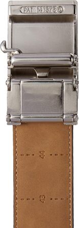 Чоловічий шкіряний ремінь Greg Norman з регульованою пряжкою, коричневий (1 шт.)