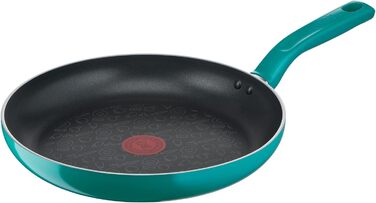 Tefal Chefclub Brat La Vista – Сковорода з антипригарним покриттям Titanium, індукційна, з термоіндикатором, зелена