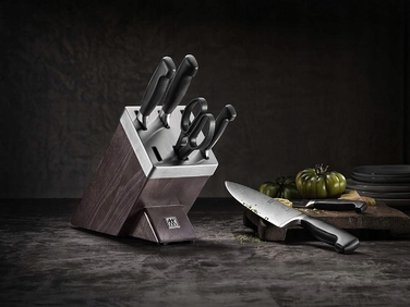 Набір ножів у блоці Zwilling Four Star, 5 предметів