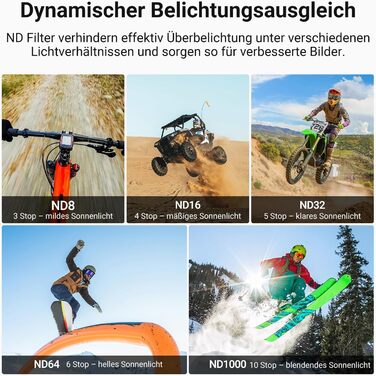 Набір фільтрів NEEWER CPL + ND для DJI Osmo Action 6 (FL-B2) - 6 шт.