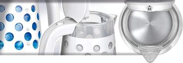 Електричний чайник MPM MCZ-85/G1, 1.7 л, без BPA, бездротовий, 360° обертання, антинакипний фільтр, автовимкнення, чорний, 2200W