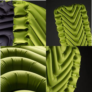 Klymit Static V2 Ultralight Sleeping Pad - Camping, Hiking, Travel & Backpacking Pad