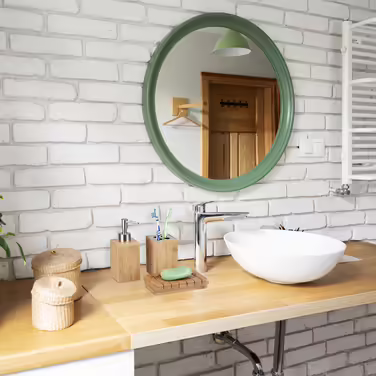Relaxdays Аксесуари для ванної кімнати Бамбуковий набір з 3 штук