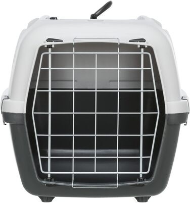 Тріксі переносна клітка Capri Open Top, сіра, розмір S (40x38x61 см), 1 шт.