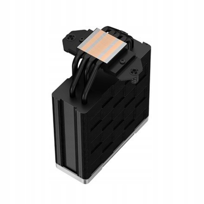 Кулер для процесора Deepcool AK400 Zero Dark Plus, активне охолодження, чорний, TDP 220 Вт