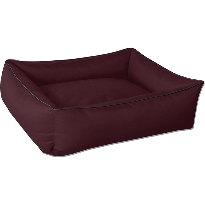 Лягушкове ліжко для собак BedDog MAX, XXL, бежеве (80x65x18 см), знімний, washable, для великих собак