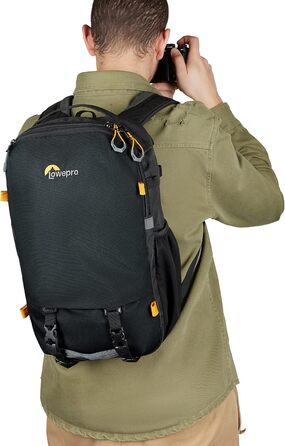 Рюкзак для камери Lowepro Trekker Lite BP 250, чорний, з відділенням для беззеркальної камери та аксесуарами