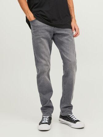Джинси чоловічі JACK & JONES Slim Fit JJIGLENN Original SQ 330 NOOS, чорний денім (33W/30L)