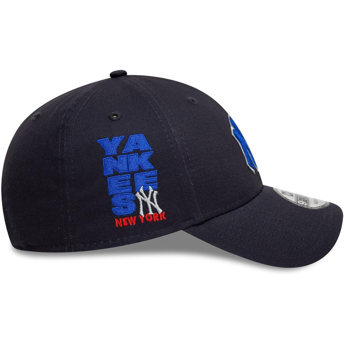 Кепка New Era Basecaps 9Forty з регульованим розміром, особливі дизайни, вигнутий козирок, логотип (один розмір, New York Yankees #37298)