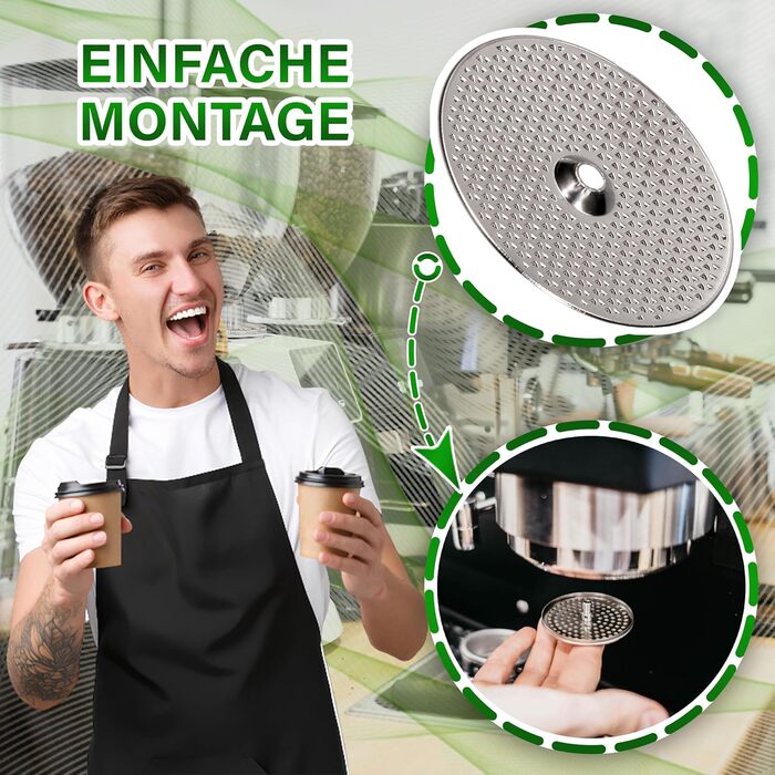 Фільтр-сито для кавомашини Gaggia/Saeco Ø35,8 мм ONIX TECH, оригінал Італія