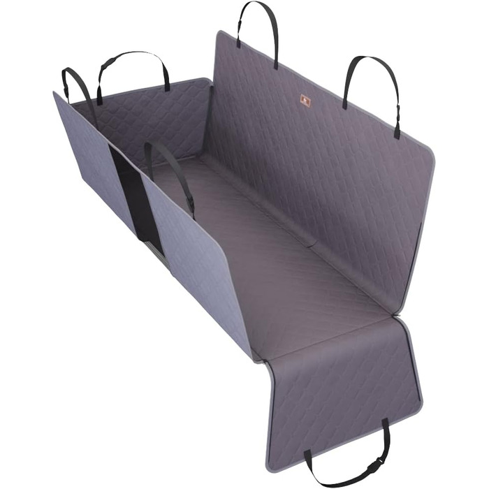 Захисна автомобільна ковдра для собак Knuffelwuff - 137x148 см, водовідштовхувальна, стійка до подряпин, антиковзаюча. Підходить для авто, мінівена та SUV. Захист заднього сидіння, чохол на сидіння, захист сидіння