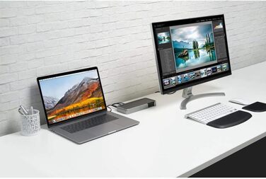 Підставка для зап'ястя Kensington ErgoSoft K52802WW - чорна, для миші та клавіатури, 152x72.9x18 мм