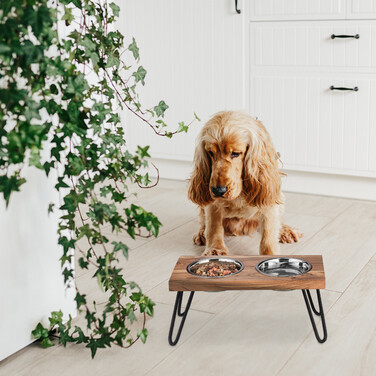 Relaxdays Nap Stand Acacia Wood XL
