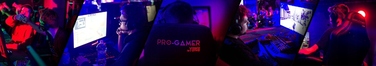 Ігрове крісло PRO-GAMER FALCON PLUS, тканина, чорне
