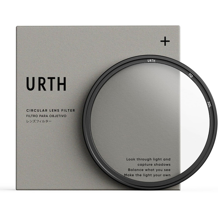 Фільтр об'єктива Urth UV (Plus+) – ультратонкий, 30-шаровий, нанопокриття, захист для камери (112 мм)