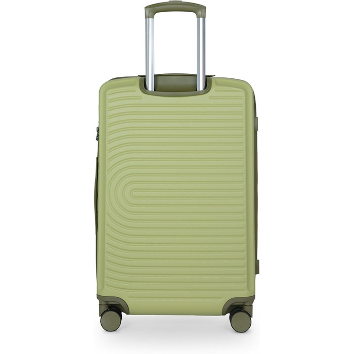 Чемодан Hauptstadtkoffer Mitte (Kiwi, Set S+M+L) – великий, 77 см, 130 л, TSA, 4 колеса, розширення об'єму