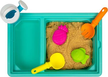 Playgro Sand and Water Table Outdoor Toy – Toddler Activity Table Sandbox Toy Sensory Table Summer Toy Beach Table 5-Piece Accessory Set for Baby Kids Girls Boys