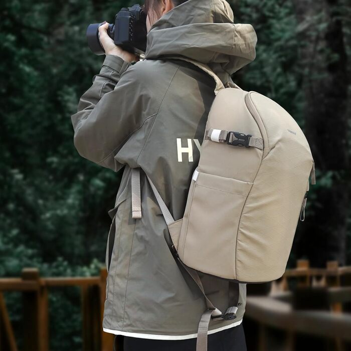 Рюкзак для камери XAMOREST Khaki: професійний, водонепроникний, для DSLR/SLR/беззеркальних камер