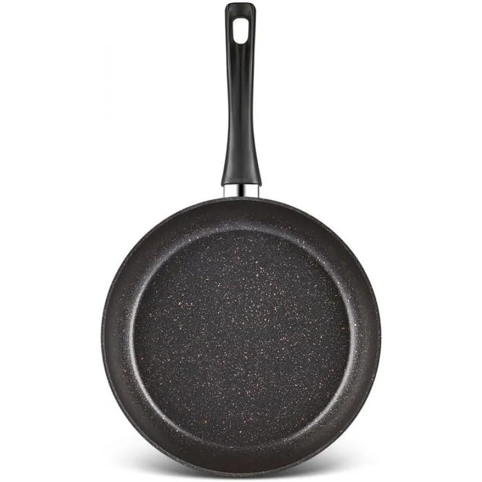 Набір кухонного посуду Karaca Biogranit Blackgold 12 предметів | Посуд з антипригарним покриттям | Стійкий до подряпин | Здоровий та екологічний | Енергоефективний | Елегантний дизайн | Легко миється