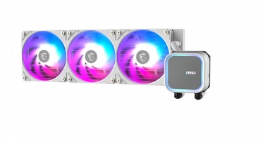 Рідинне охолодження MSI MAG CORELIQUID A13 360 WHITE ARGB 3x120мм