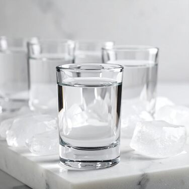 Набір келихів для шнапсу Glasmark KROSNO 1992, 12 шт, 60 мл, прозорі, для посудомийної машини