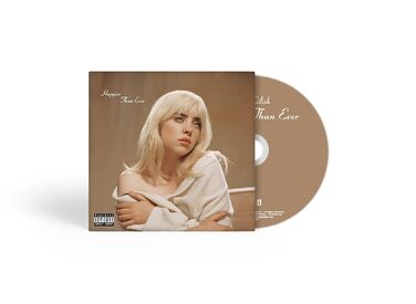 Billie Eilish Happier Than Ever 2LP Vinyl LP – Вінілова платівка