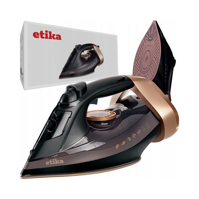 Праска Etika ET12/Ż/G 3200 Вт, чорна