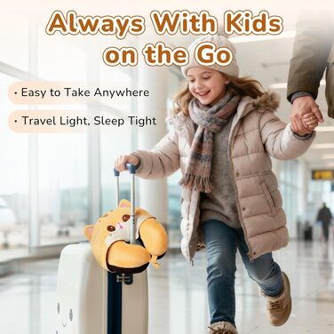 Подушка для шиї Mewaii для подорожей, двостороння подушка для дорослих, подушка для шиї з memory foam для літаків, обертова подушка для шиї з котячим капюшоном, регульований ремінь, чорний, перекидний