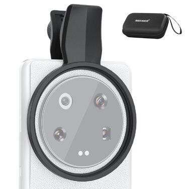 NEEWER 67mm Кліп-он CPL фільтр для смартфонів: поляризаційний фільтр для об'єктивів, сумісний з Samsung Galaxy S25 Ultra, Google Pixel, Huawei, Xiaomi