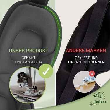 Сліпи для жінок – дихаюча маска для сну – зручна та м'яка – блокує світло – для подорожей – 3D-поглиблення для очей – з Memory Foam (Чорний / Рожевий)