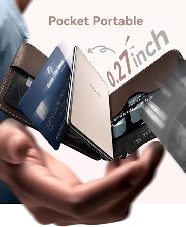 PowerBank Kuulaa Ultra Slim 5000 mAh з MagSafe, Type-C 20W, Швидка зарядка, 7.2 мм, для iPhone 16/15/14/13/12 (Рожевий)