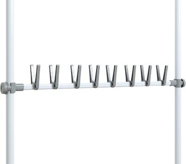 WENKO Telescopic System Hercules - adjustable organization system, wardrobe system (shoe holder)