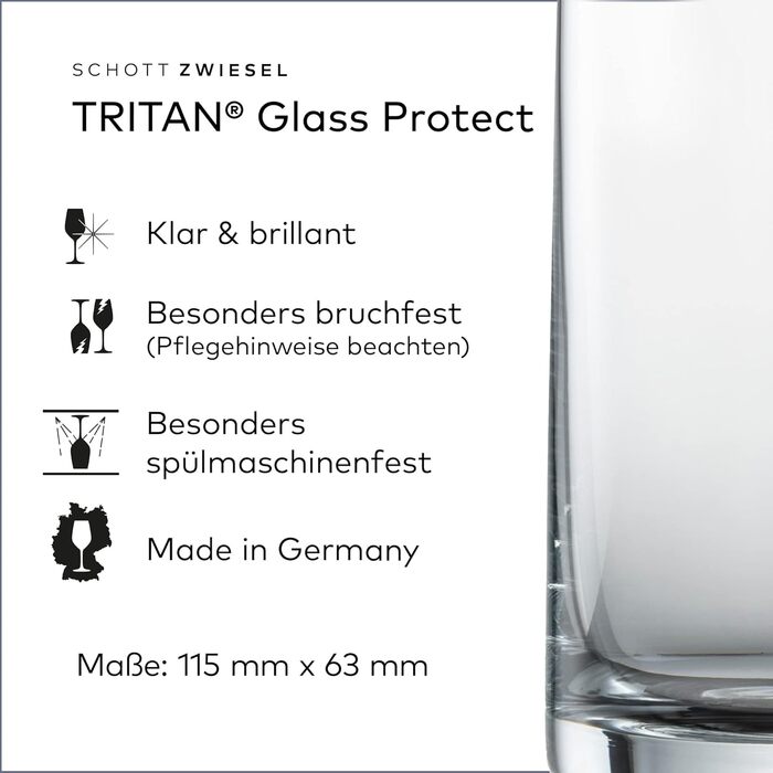 Набір з 6 склянок для пива Schott Zwiesel Simple 345 мл, Tritan-кристал, Made in Germany
