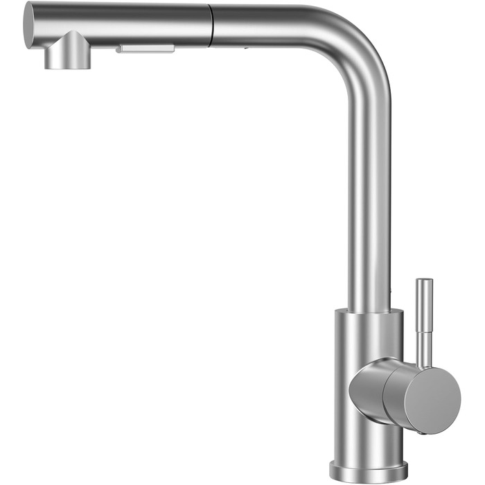 Висувний кран для кухні SEMANEY з двома режимами, поворотний на 360°, з донним виливом, однорегуляторний, матовий (для кухні)