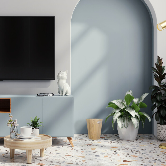 Relaxdays Круглий дерев'яний контейнер для макулатури