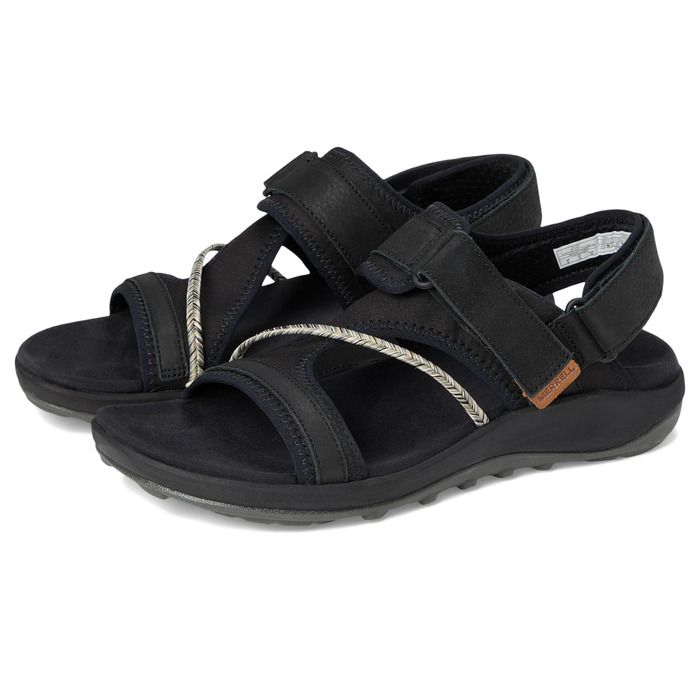 Сандалі Merrell Terran 4 Backstrap жіночі, чорні, 40 EU - зручне взуття для активного відпочинку