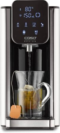 CASE Hot Water Dispenser - Test Result: very good - hot water in seconds - saves up to 50% energy compared to kettles - 8 volume settings - kettle with temperature setting (HOT 7)
