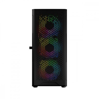 Ігровий комп'ютерний корпус Logic Aramis ARGB MIDI, чорний, 4 вентилятори