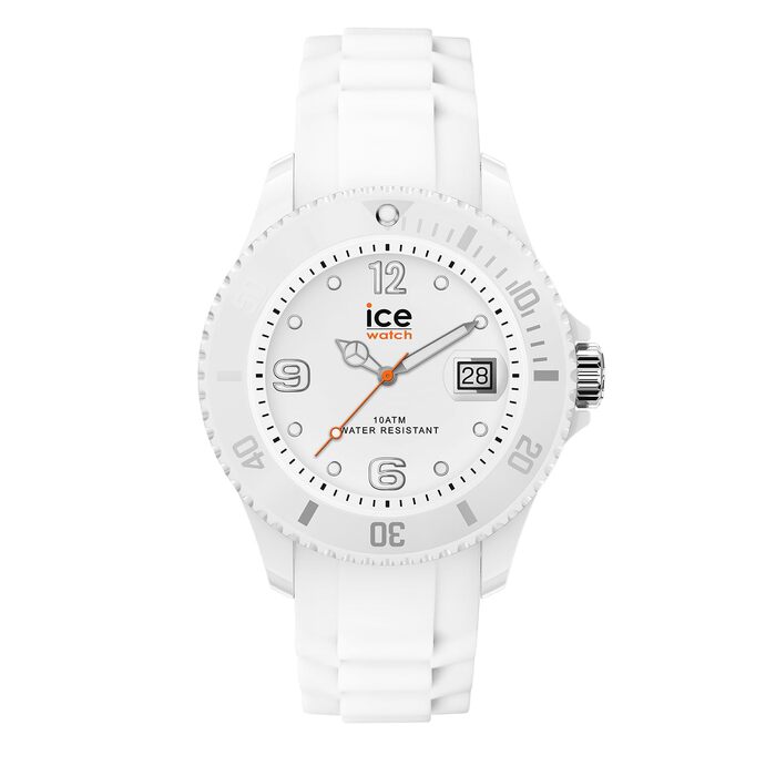 Жіночий годинник Ice-Watch ICE forever White: білий силіконовий ремінець, діаметр 40 мм (Medium)