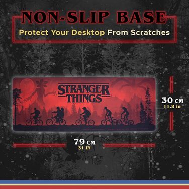 Підкладка на стіл Paladone Stranger Things, класичний логотип, багатокольорова, PP10360ST