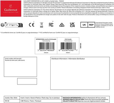 Набір Thrustmaster T128 SimTask Pack для симуляторів вантажівок та сільського господарства: кермо з Force Feedback та комплект для плоского монтажу, сумісний з Xbox та PC