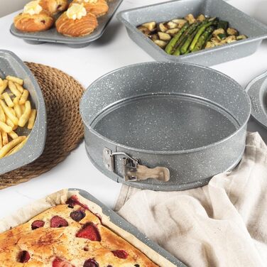 Форма для випічки SALTER, 24 см, роз'ємна, з антипригарним покриттям, для тортів та кішів