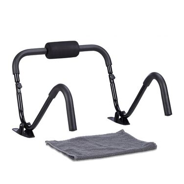 Relaxdays Ab Roller with Foot Support