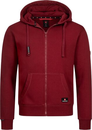 Чоловіча толстовка з капюшоном Höhenhorn Woodberg Puover, червона (4XL)